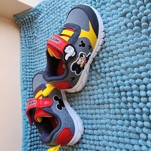 Disney Kids Shoes - Gray, Red, Yellow